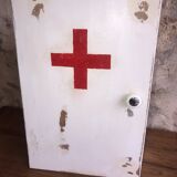 Wooden medicine cabinet