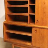 Enfilade haute scandinave édition Samcom en teck, 1960