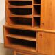 Enfilade haute scandinave édition Samcom en teck, 1960