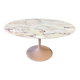 Table knoll eero saarinen modèle tulipe en marbre 137 cm