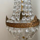 Antique balloon chandelier