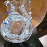 Vannes crystal vase