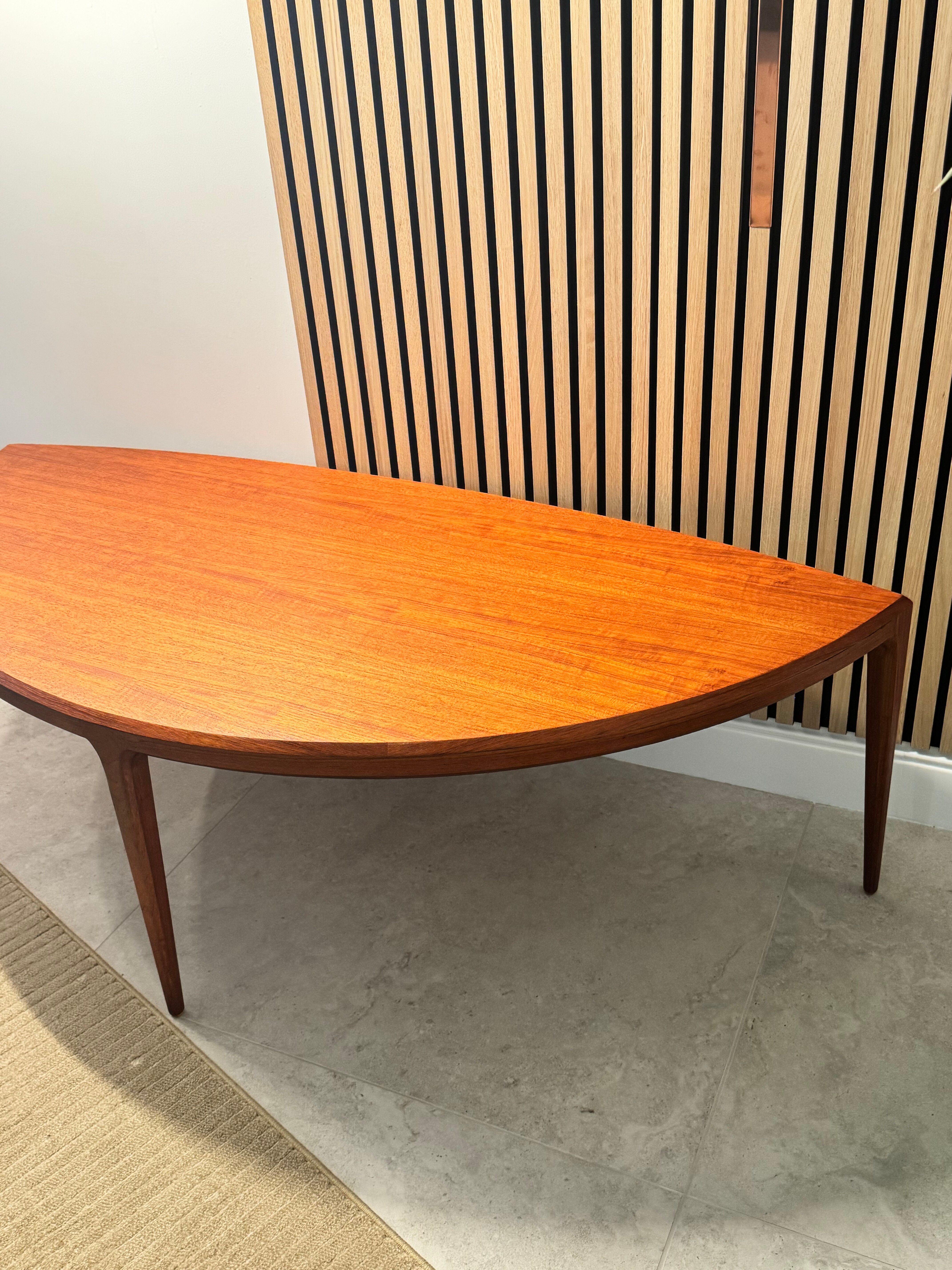 JOHANNES ANDERSEN Scandinavian coffee table 1960