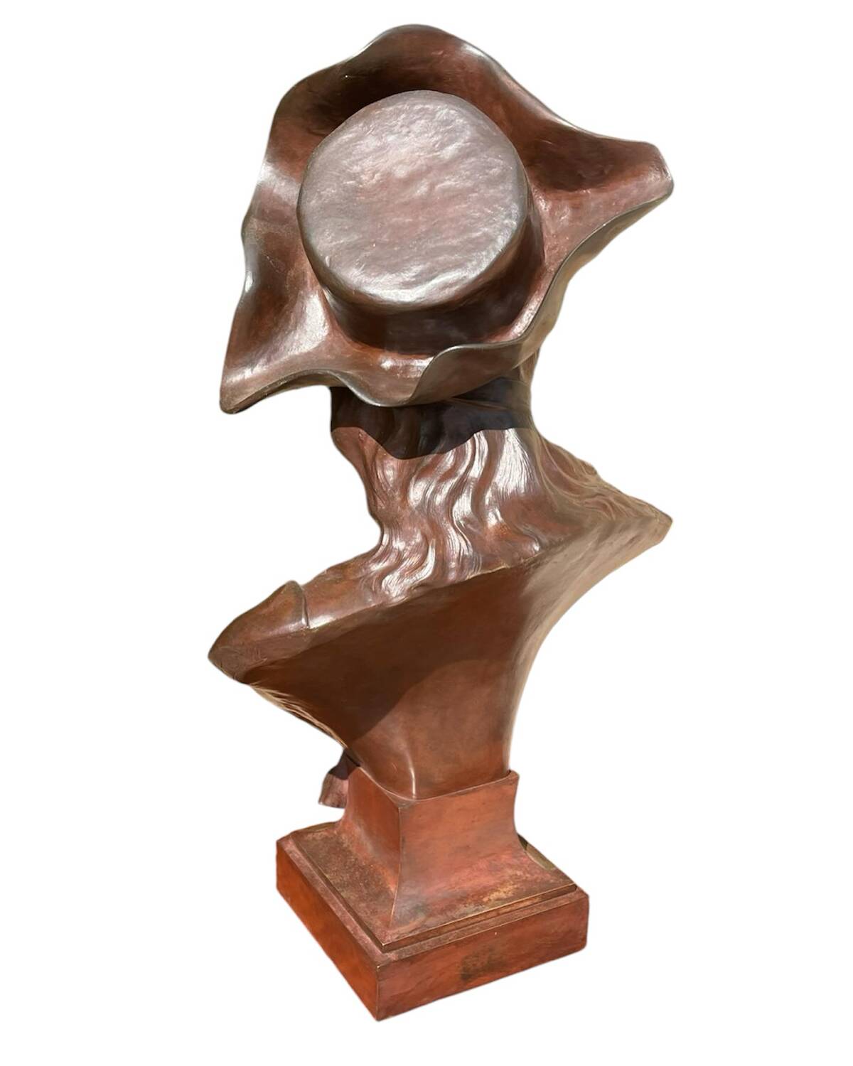 Bronze sculpture entitled “La Brunetta”