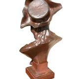 Sculpture en Bronze intitulée « La Brunetta »