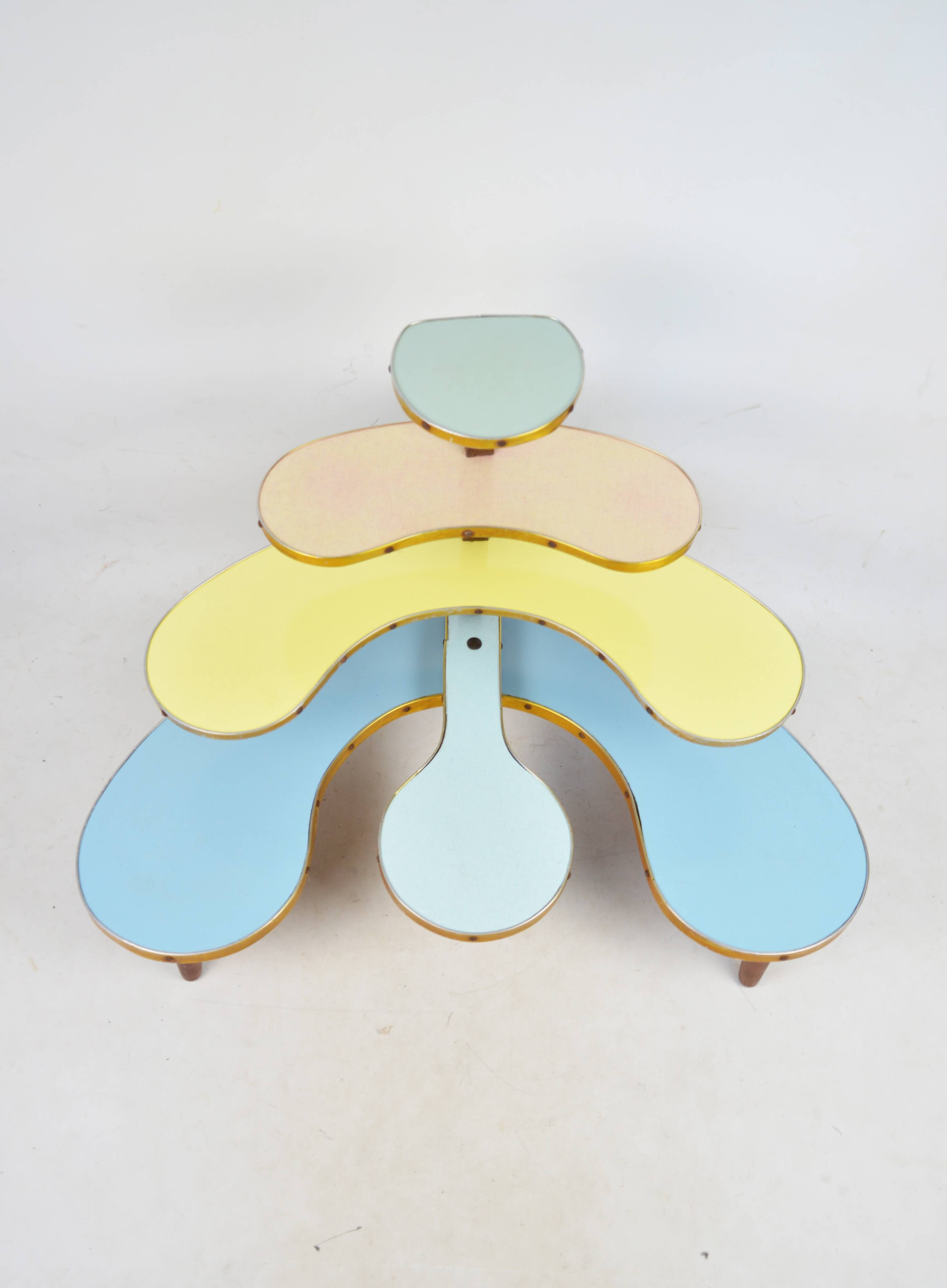 Rockabilly flowerbed, 1960s