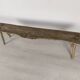 Rustic farm bench