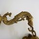 Bronze lantern wall sconce with 4 sides engraved glass
