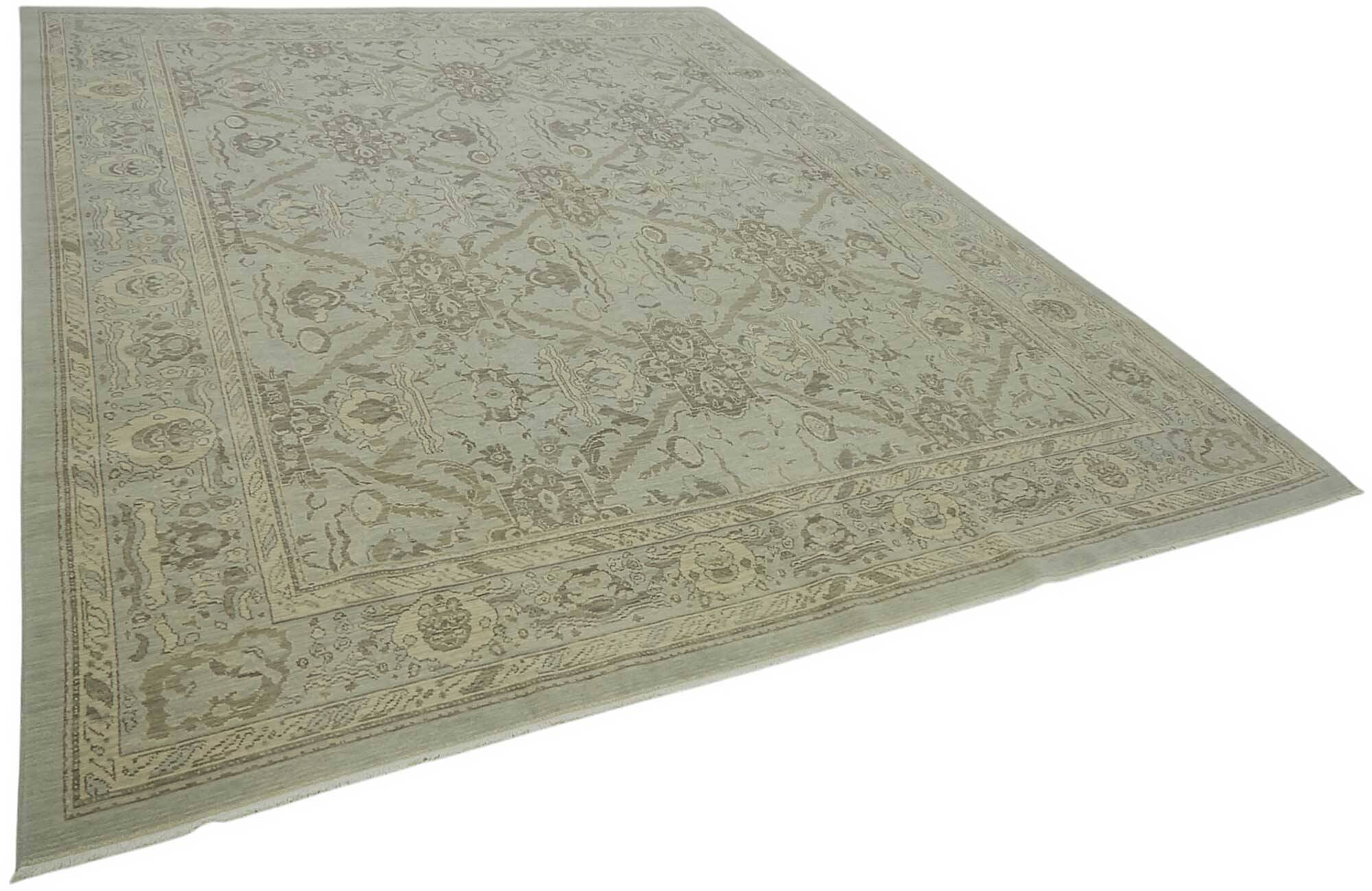 Turkish Handcrafted Loom Oushak Rug 268 cm x 355 cm