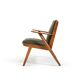 Rare fauteuil Arne Wahl Iversen, modèle 14