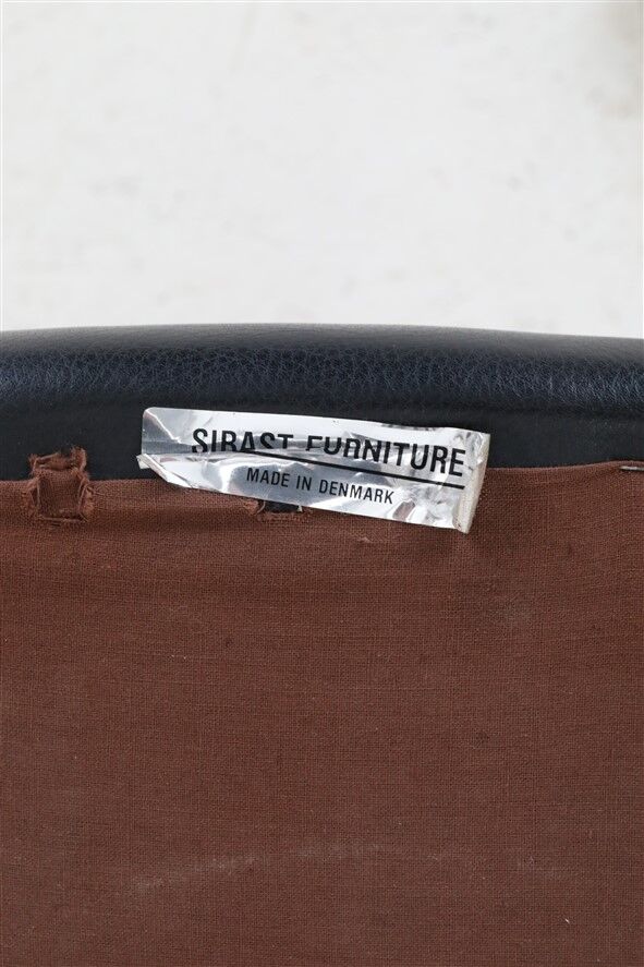 High-quality “418” chair by Arne Vodder for Sibast / teak / genuine leather / Mid-Century Danish Modern design / 1960s