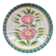 Plat italien décor floral