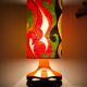 Lampe space age Devil céramique Stein - vintage Germany 70s