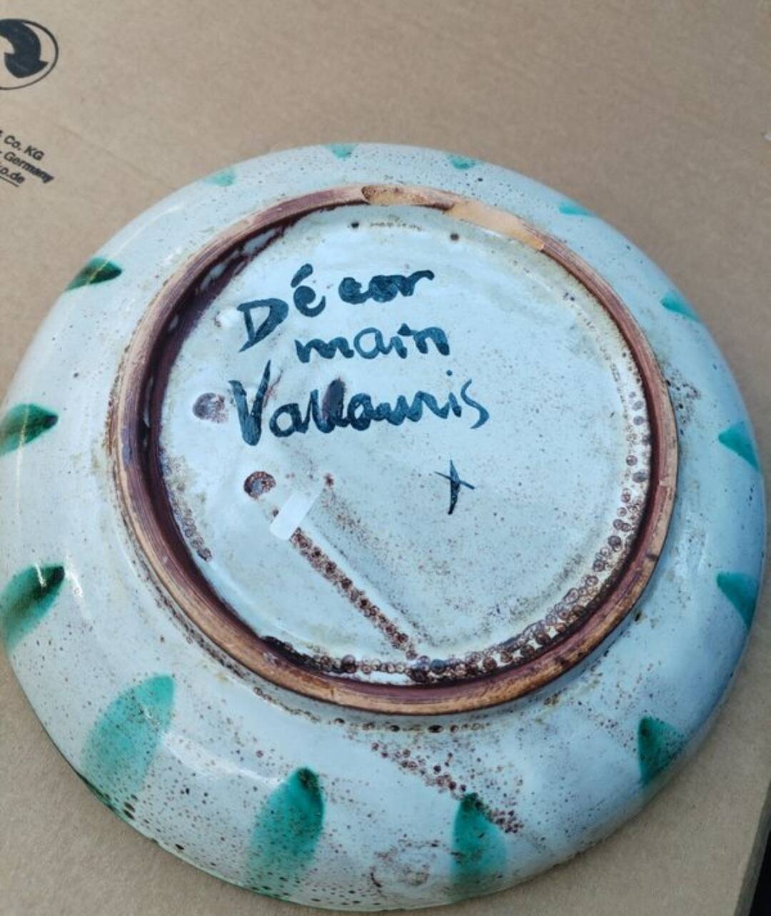 VALLAURIS plate