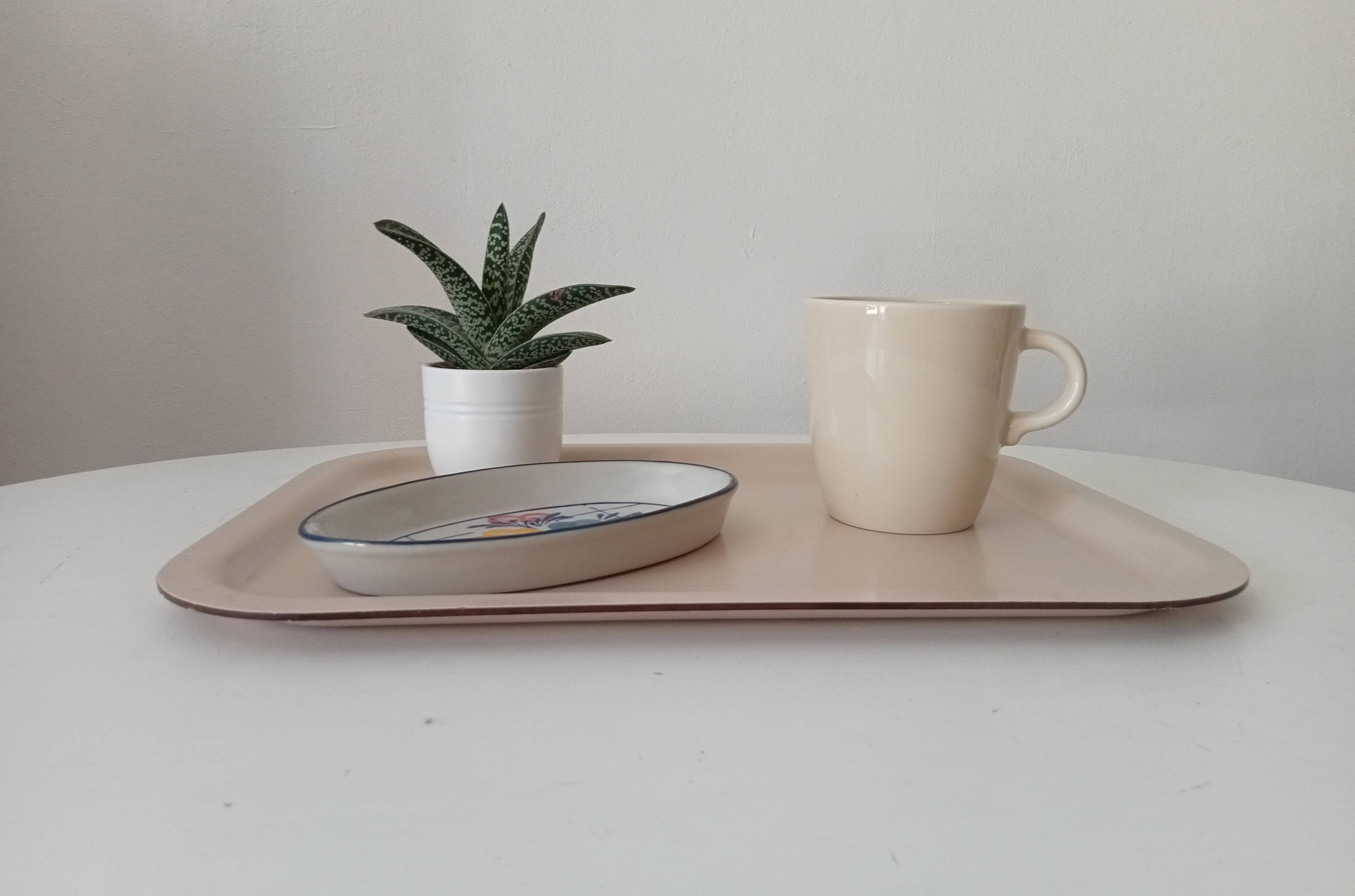 Plateau de service vintage Platex années 70
