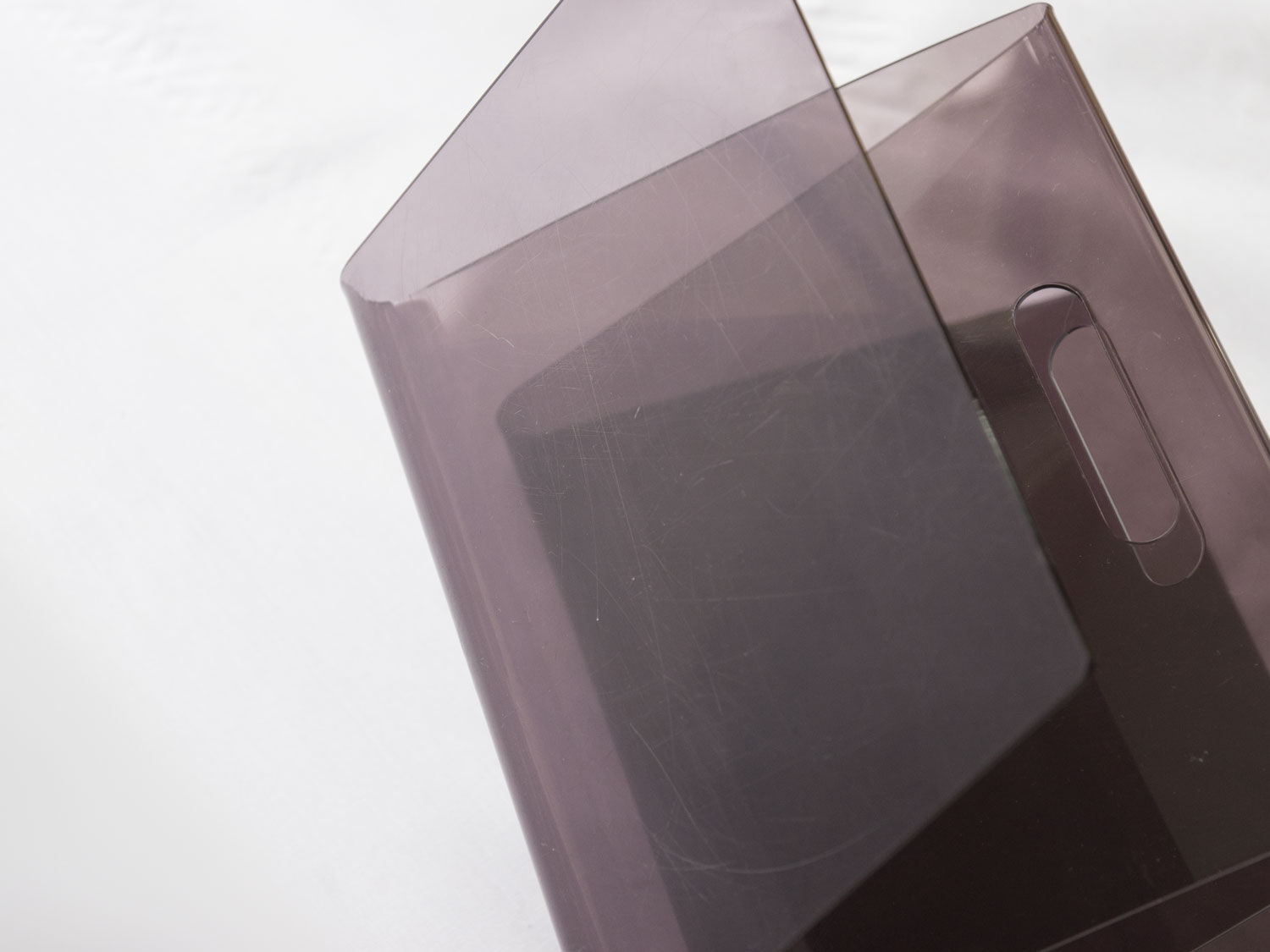 Plexiglas magazine holder