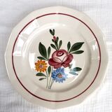 Set de 10 assiettes plates Sarreguemines, modèle Chatenois