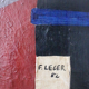 Tableau huile sur toile Fernand Léger cubistes peintre français vieux