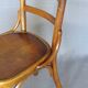 Set de 2 chaises bistrot fischel 1930, assises bois