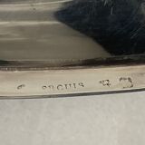 Silver metal saucière ercuis xxth