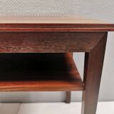 Nice side table in rosewood, probably Danish and from the 60s.