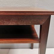 Nice side table in rosewood, probably Danish and from the 60s.