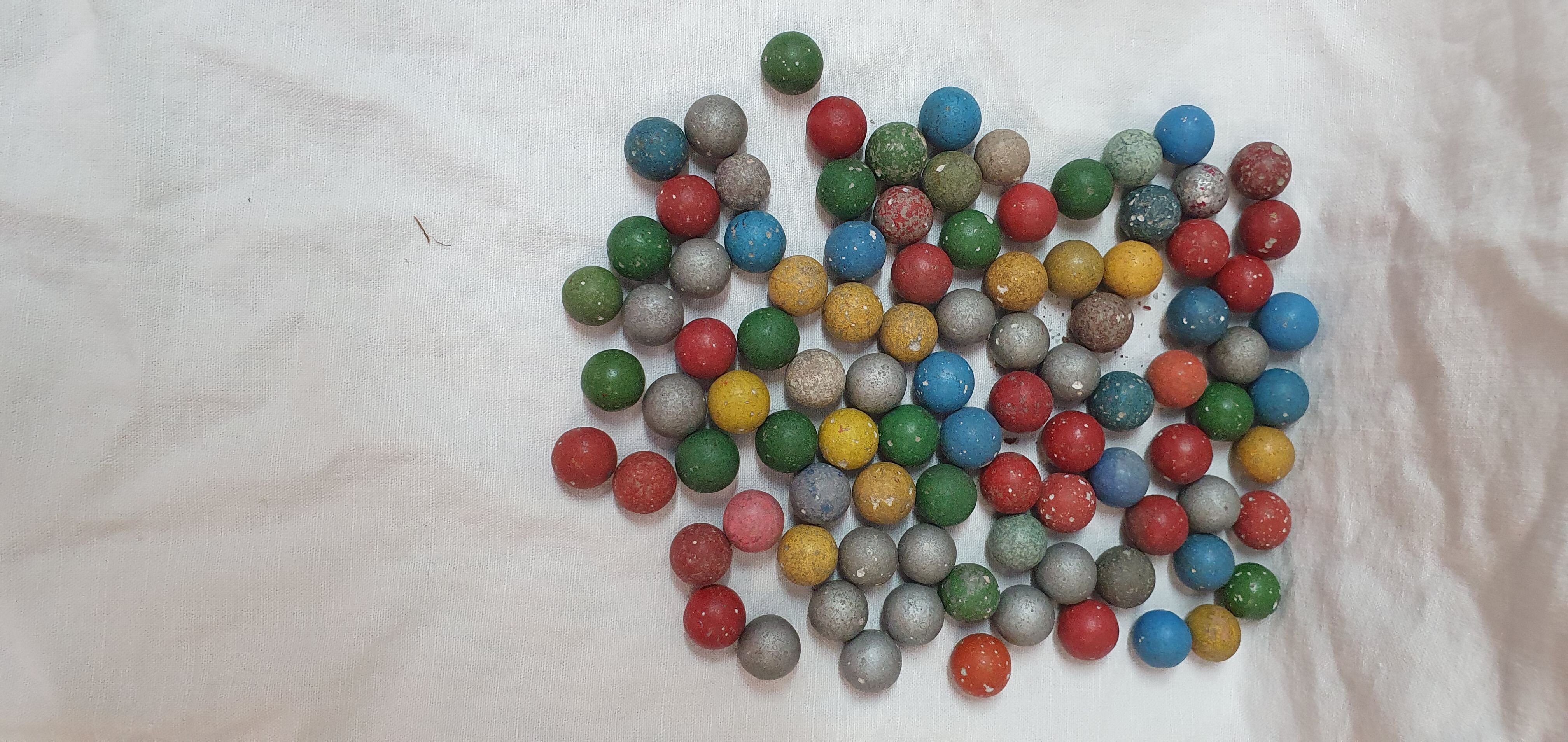 96 terracotta balls from 1930