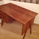 Vintage desk, feet compas