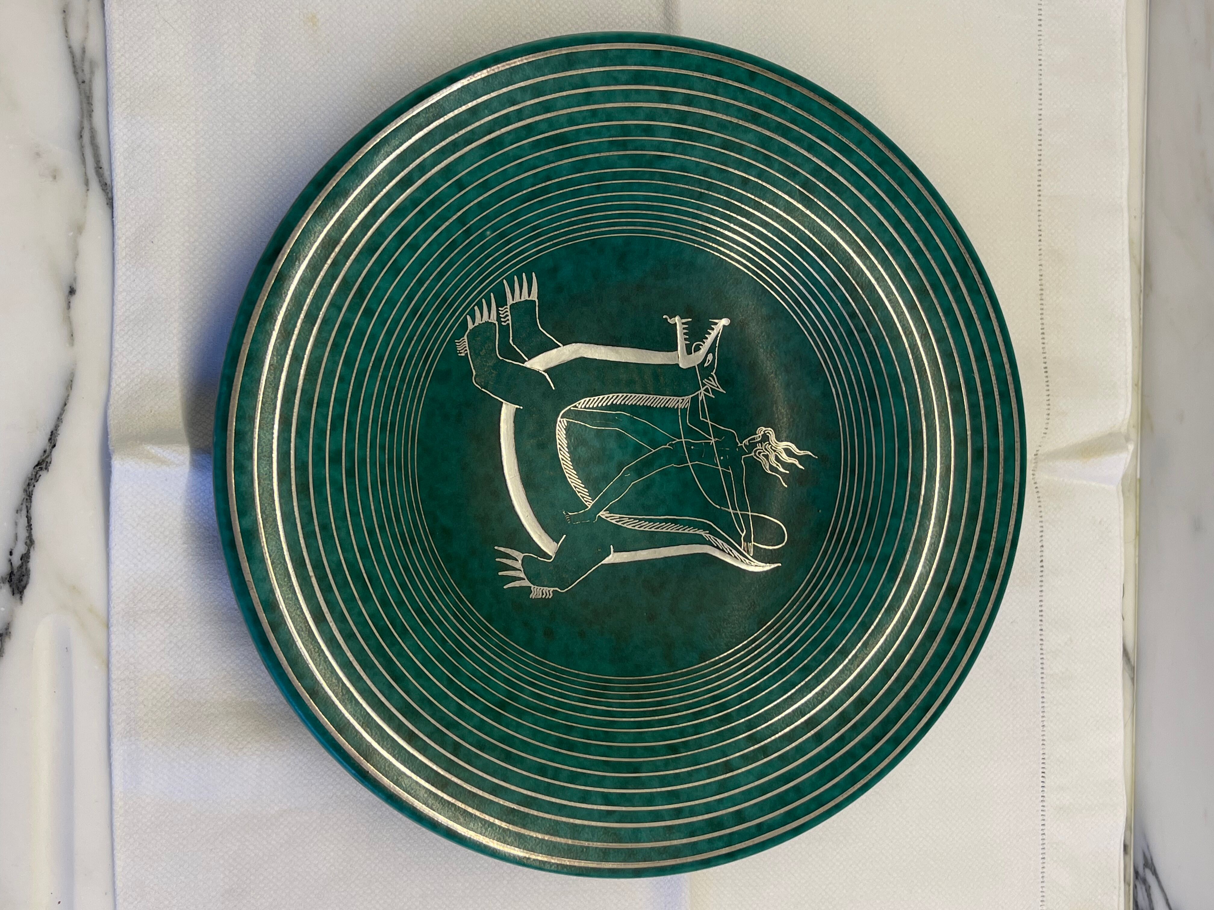 Gustavsberg Argenta Wilhelm Kage dish