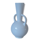 White glazed earthenware ceramics Design contemporary vase