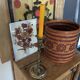 Copper candle holder