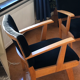 Fauteuil en palissandre par Kristian Vedel