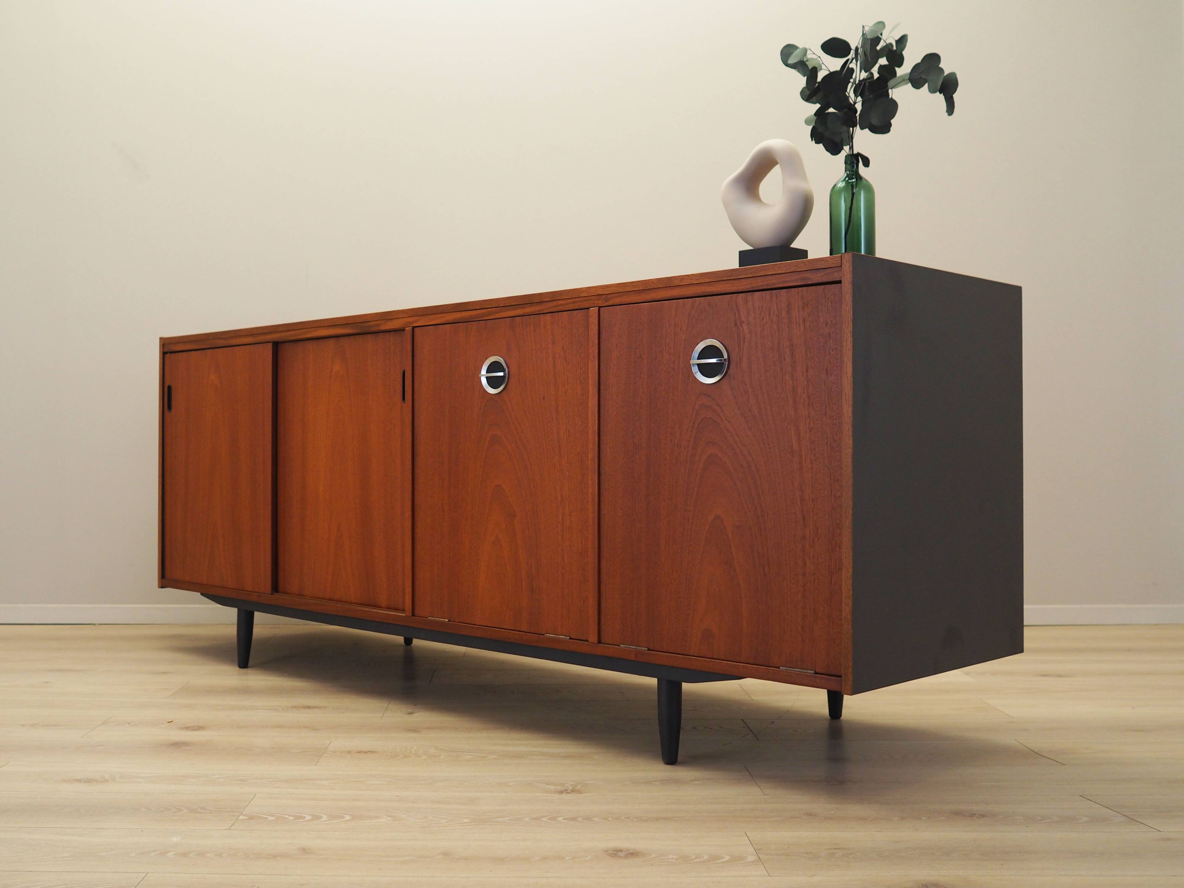 Teak sideboard, Danish design, 1970s, production: Denmark