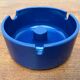 Blue melamine Space Age ashtray from the mid-century by Waca, 1960s.