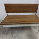 Ensemble banc d'angle cuisine 1970 bois