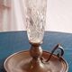 Saint Louis crystal candlestick, Florence model