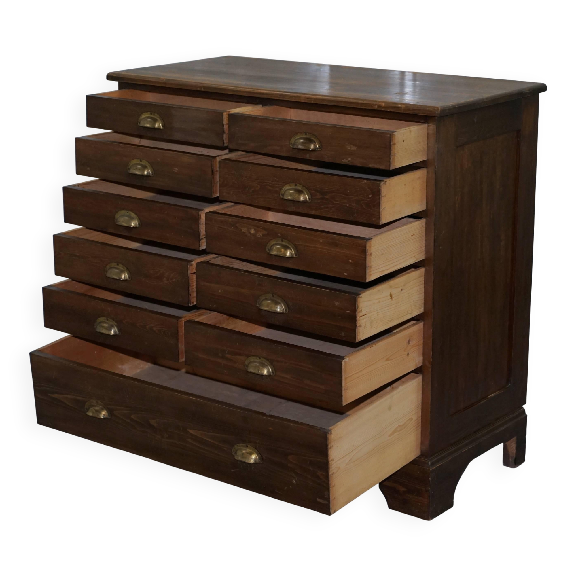 Large Victorian Chest of Drawers for Photographers