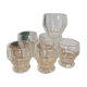 Lot de 6 petits verres années 30