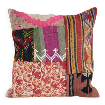 Housse de coussin kilim vintage 51x51 cm