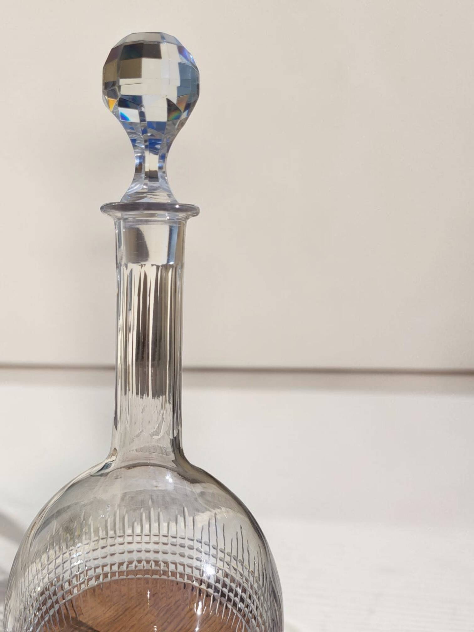 Baccarat crystal carafe model Nancy