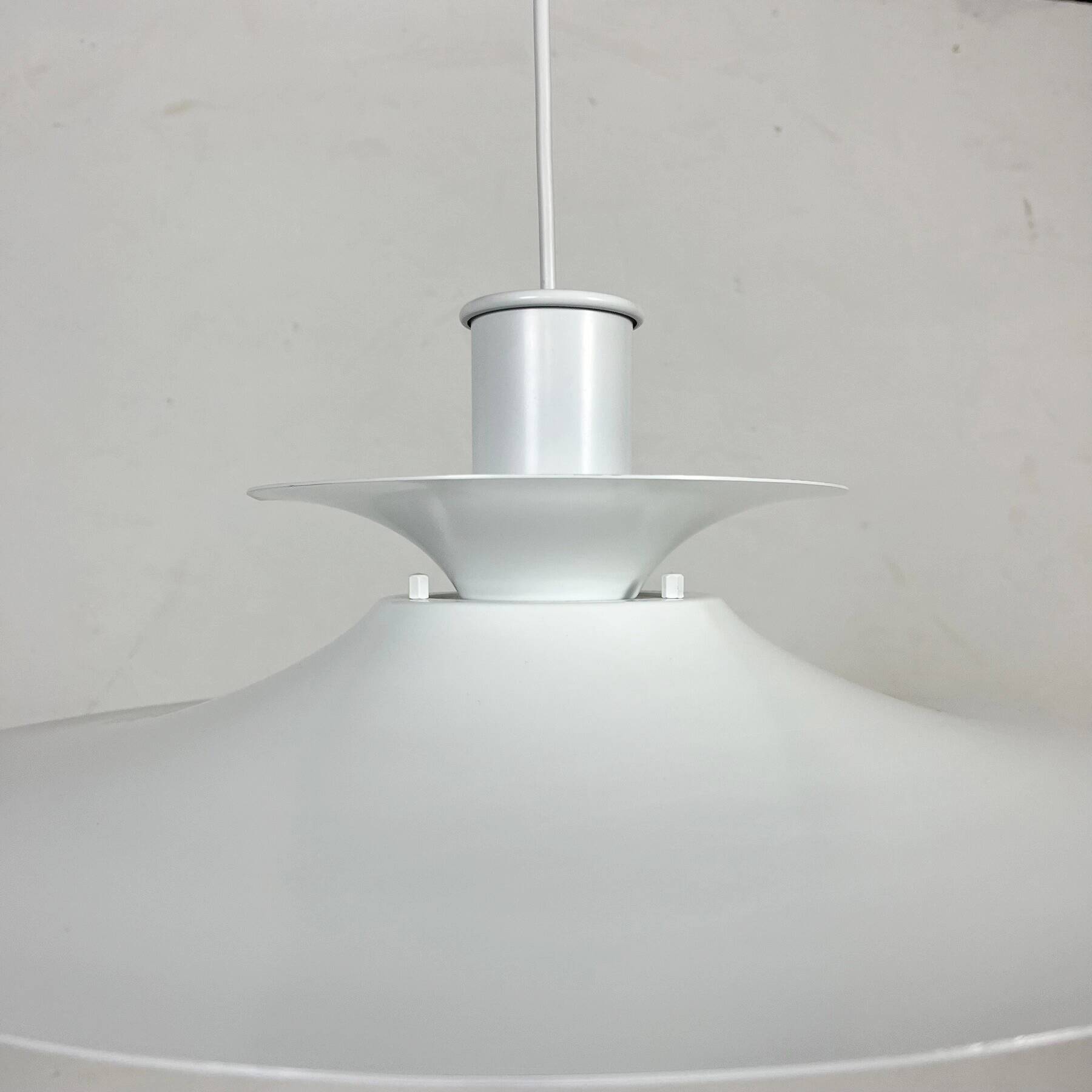 Large Vintage Pendant Light • Lyfa • Denmark • 1970