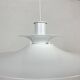 Large Vintage Pendant Light • Lyfa • Denmark • 1970