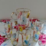 Service glasses and carafe