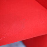 Pair of red Arflex armchairs. Italy, circa 1980