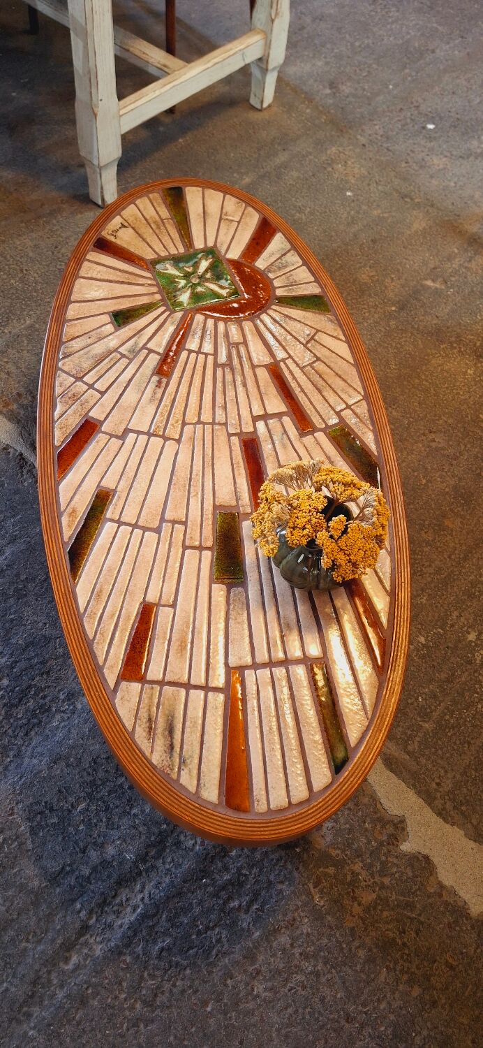 Ceramic coffee table