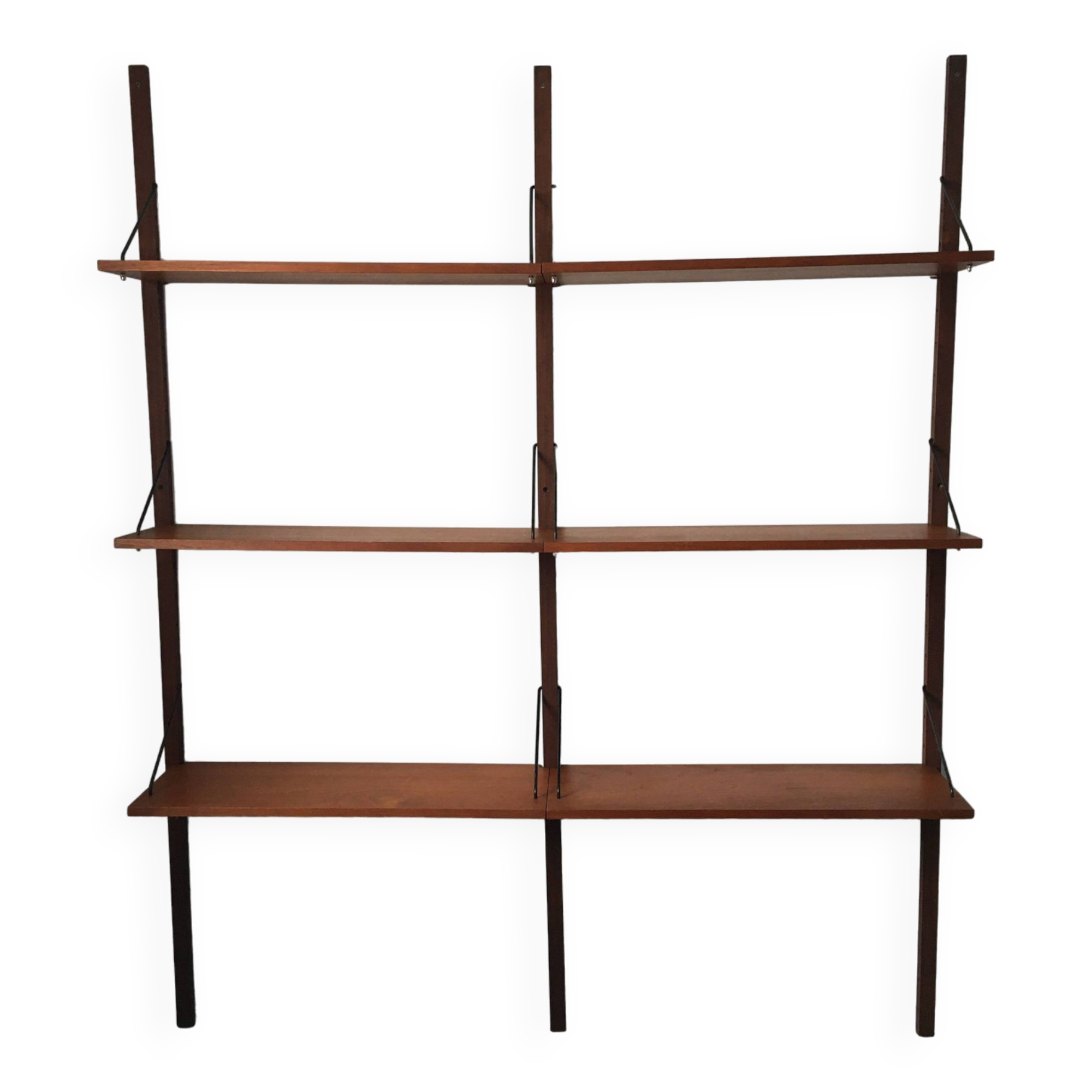 Scandinavian wall shelves from the 60s