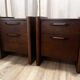 Pair of bedside tables from the 80s