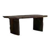 Wabi Sabi style coffee table in solid wood