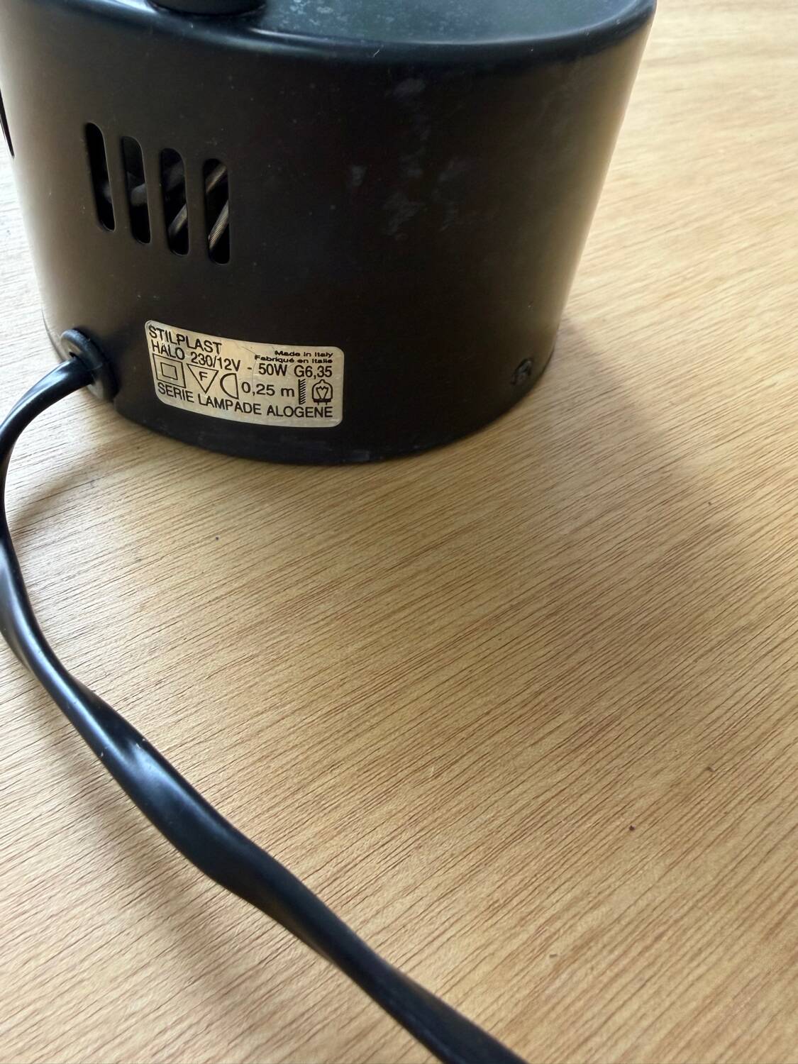 Vintage halogen desk lamp Stilpast 80