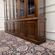 Large English Bookcase with Glass Doors